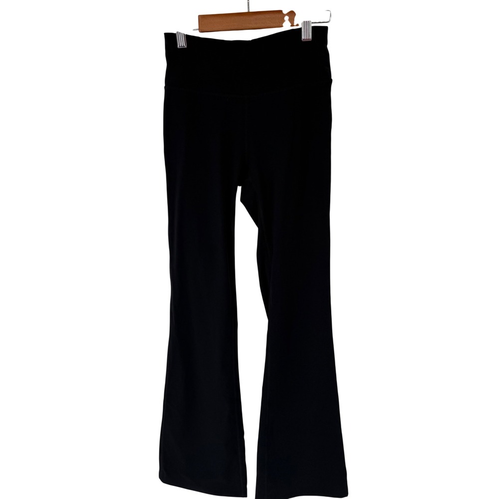 Sweaty Betty Power Workout Flared Leggings Womens XS‎ Black High Rise Yoga
